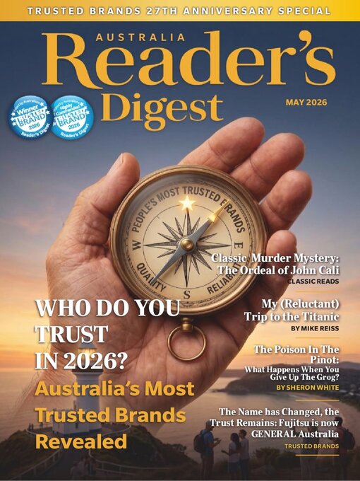 Cover image for Readers Digest Australia